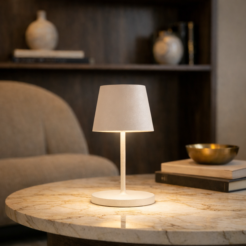 LED Table Lamp Touch Dimmable Warm White Weatherproof Anthracite