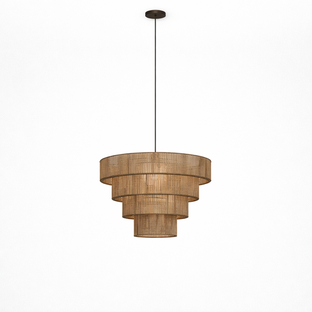 Taupe Modern LED Pendant Light