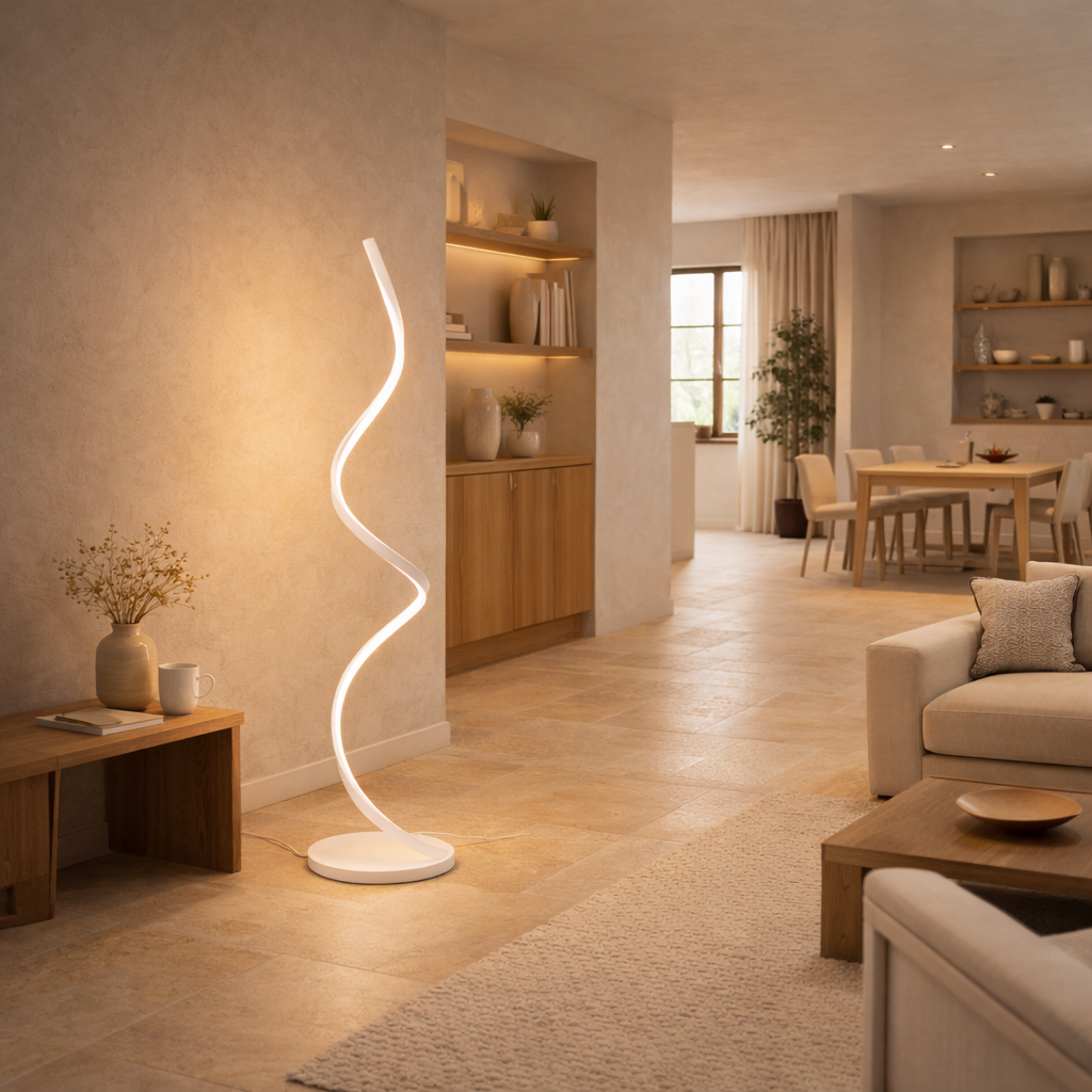 Minimalist Dimmable LED Floor Lamp