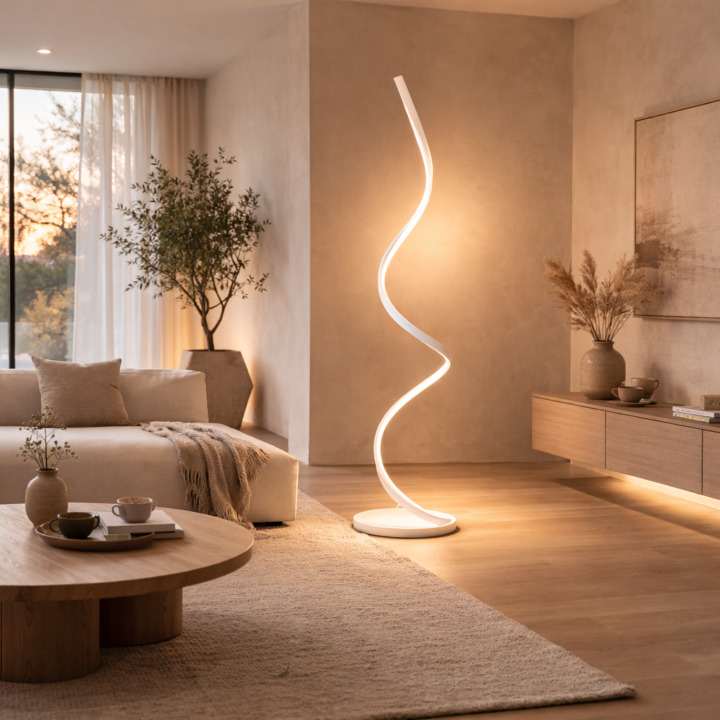 Minimalist Dimmable LED Floor Lamp