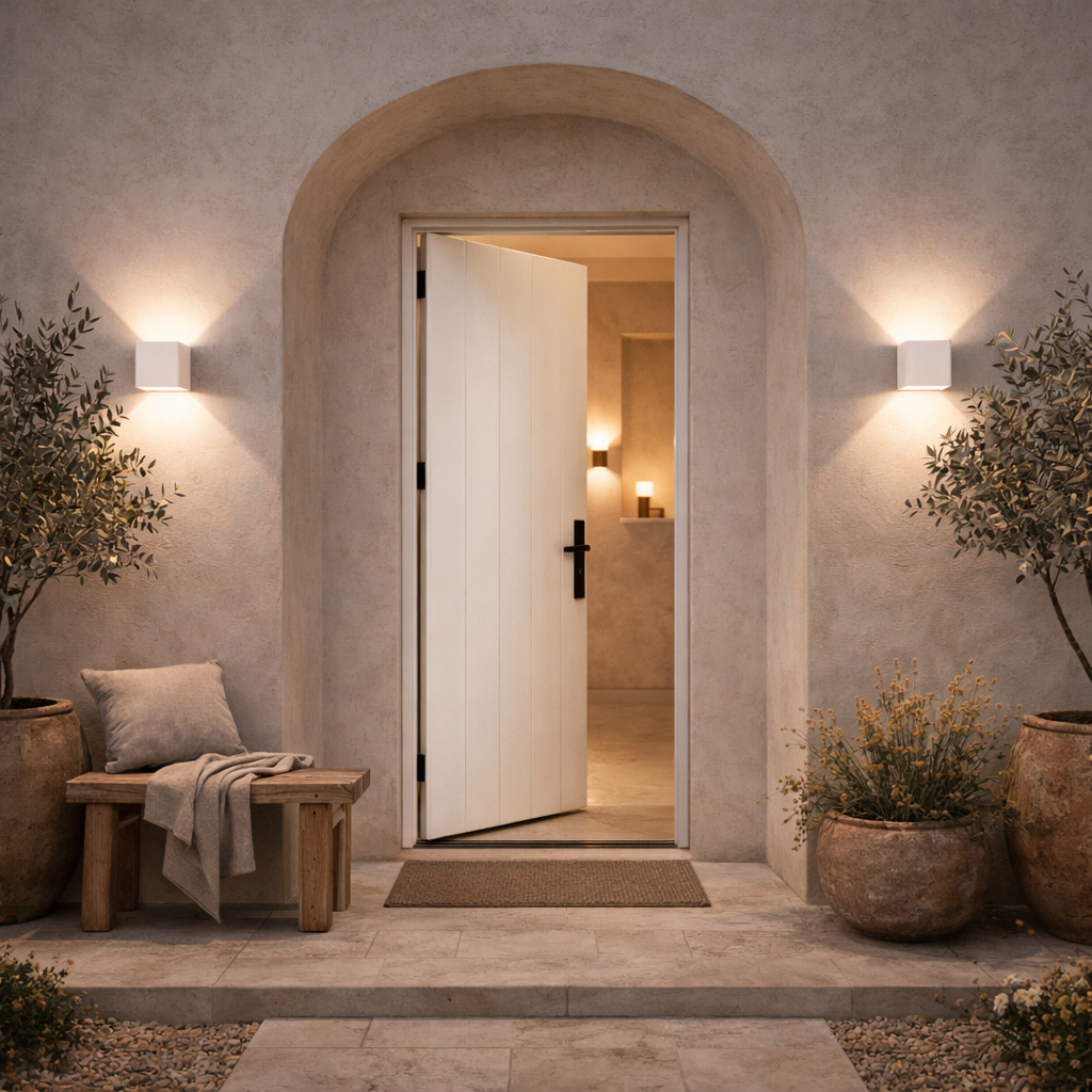 LED Wall Light with Adjustable Panels