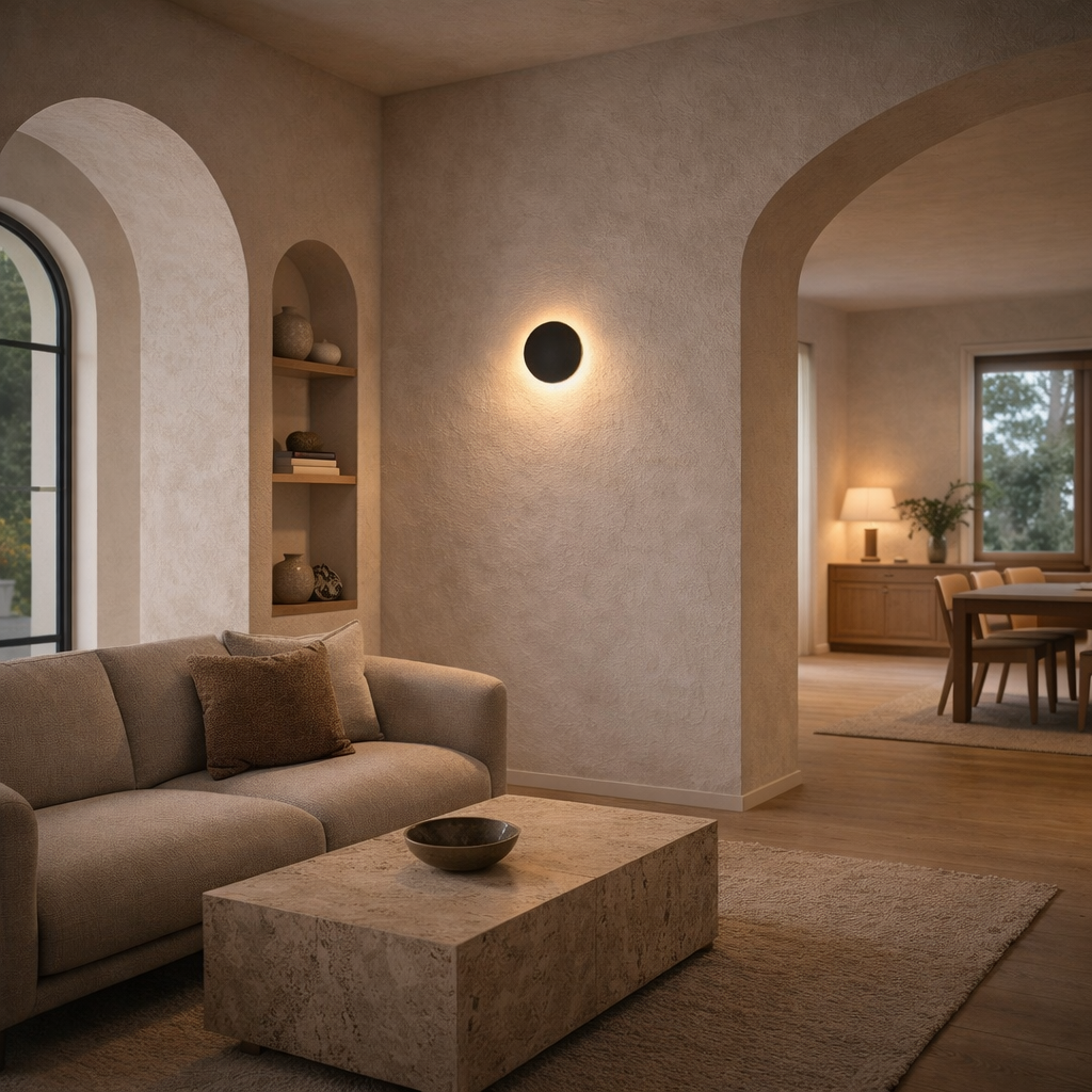 Modern Black Wall Light Fixture