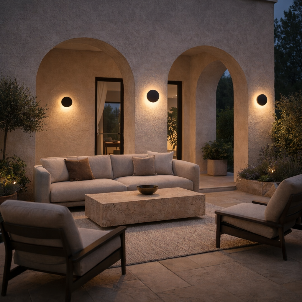 Modern Black Wall Light Fixture