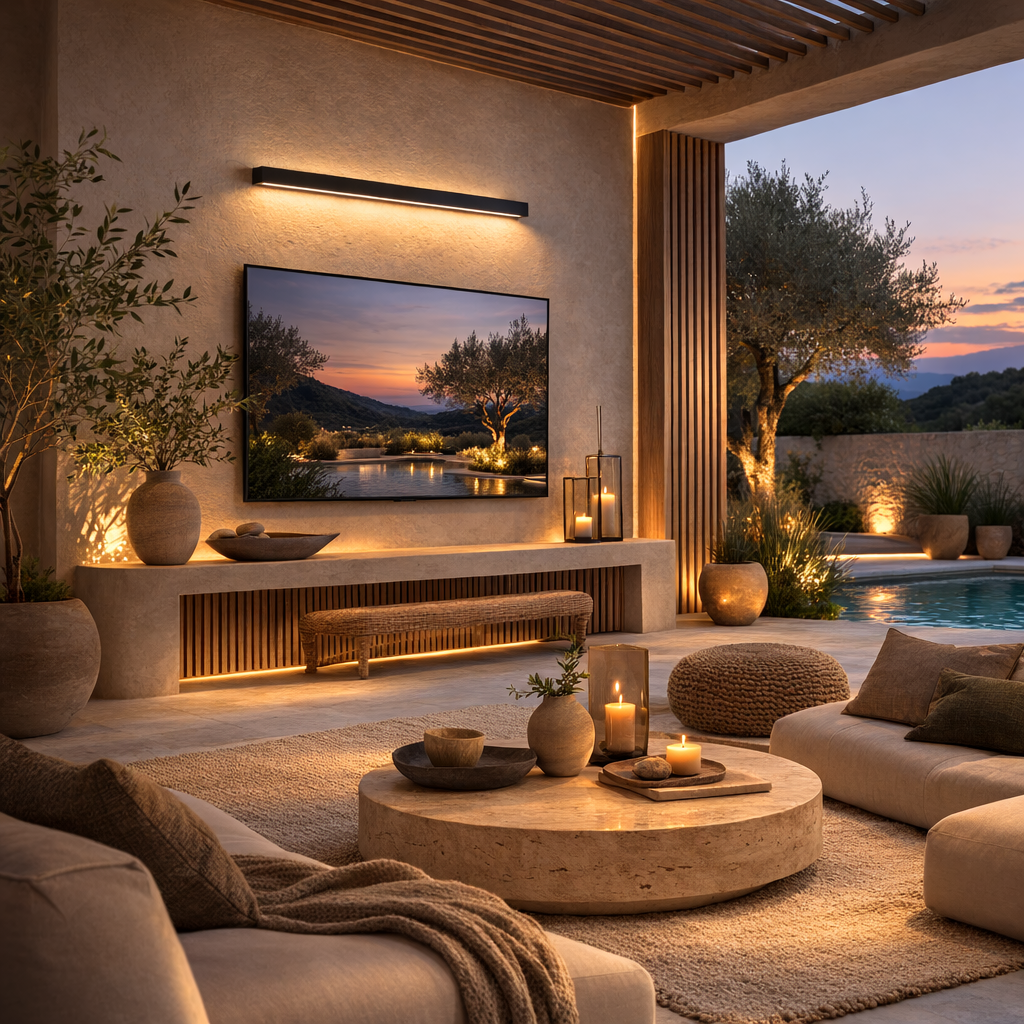 LED Wall Light Black Modern Bathroom Fixture