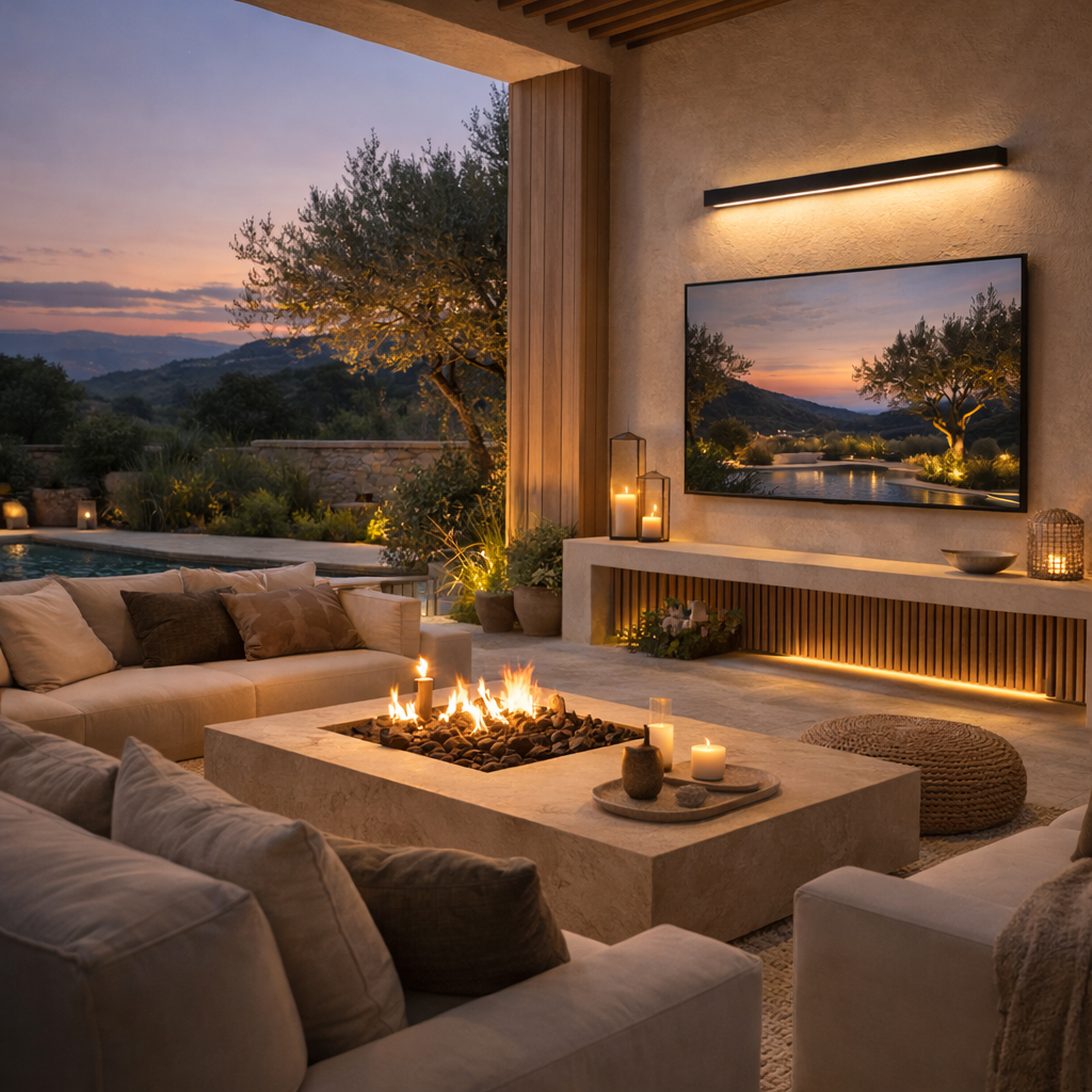 LED Wall Light Black Modern Bathroom Fixture