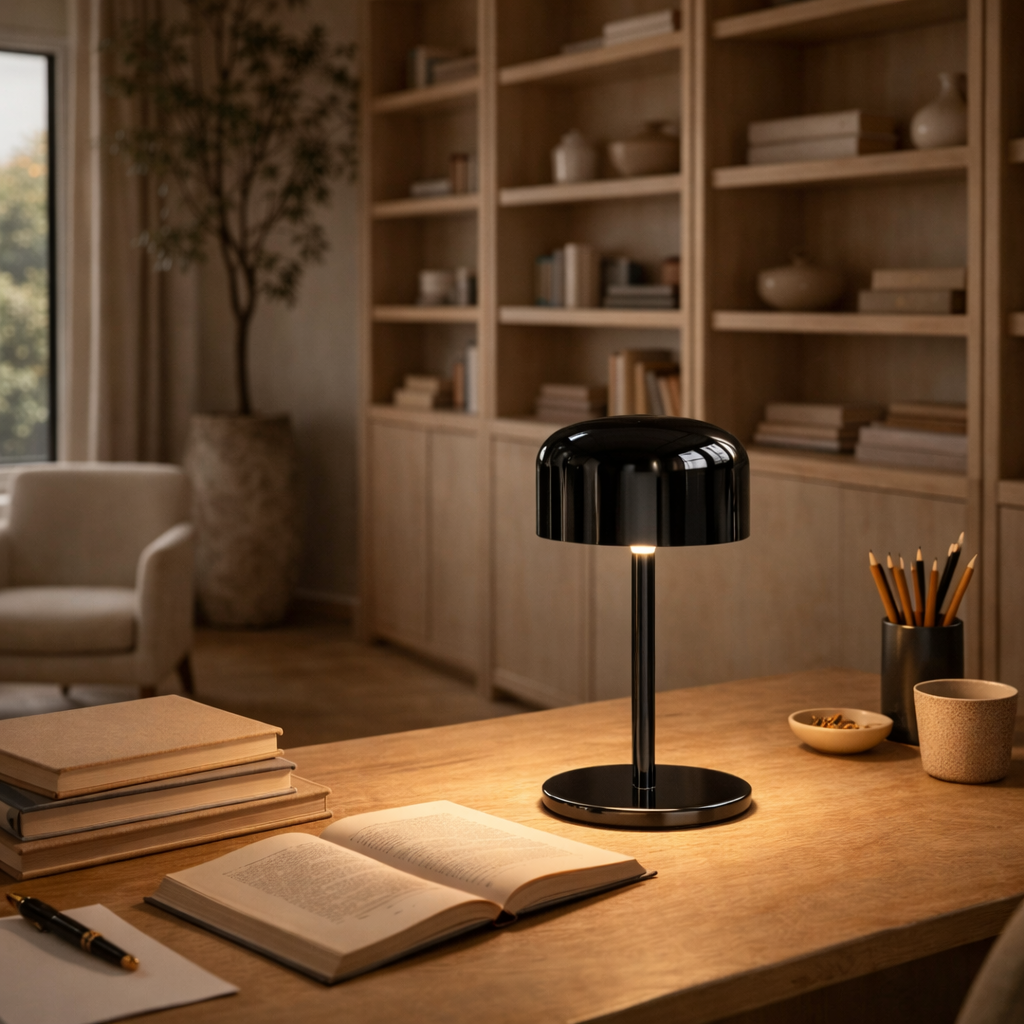 Modern Plug-In Table Lamp
