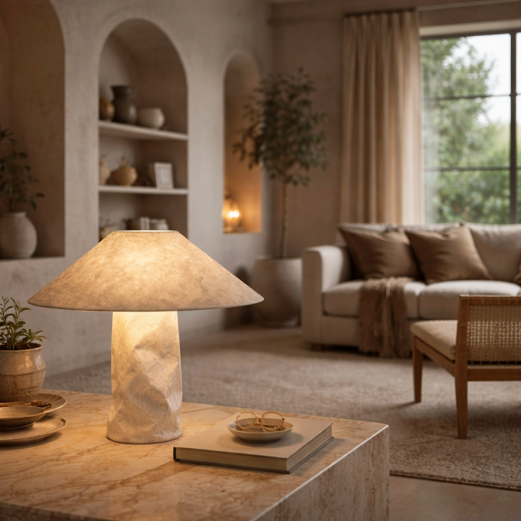 Textured Table Lamp