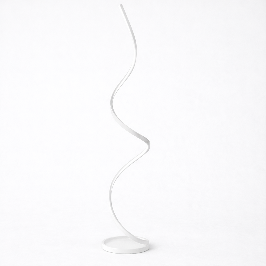 LED floor lamp dimmer minimalist modern black white