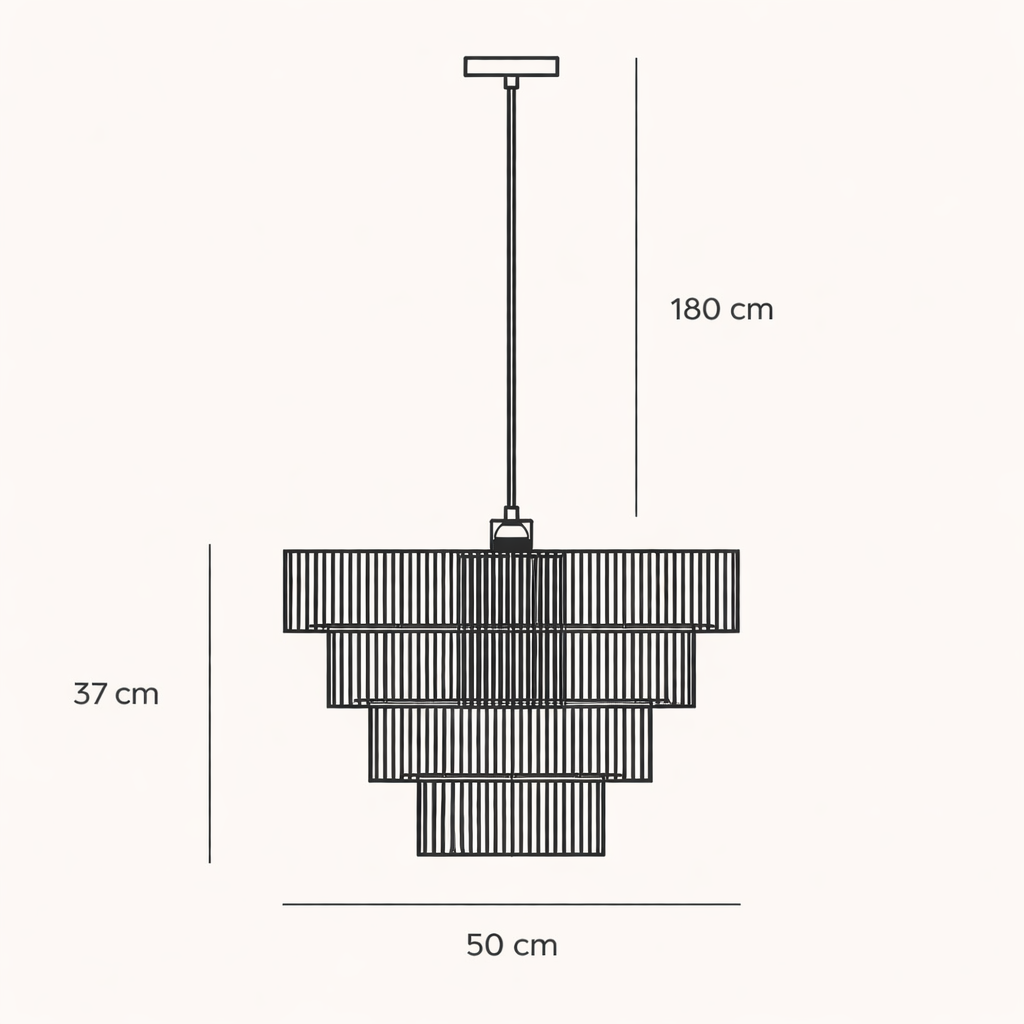 Taupe Modern LED Pendant Light