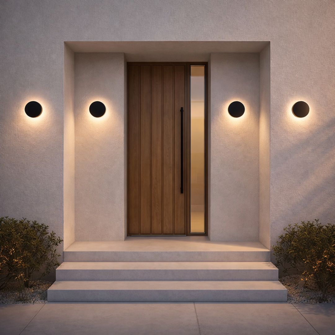 Modern Black Wall Light Fixture