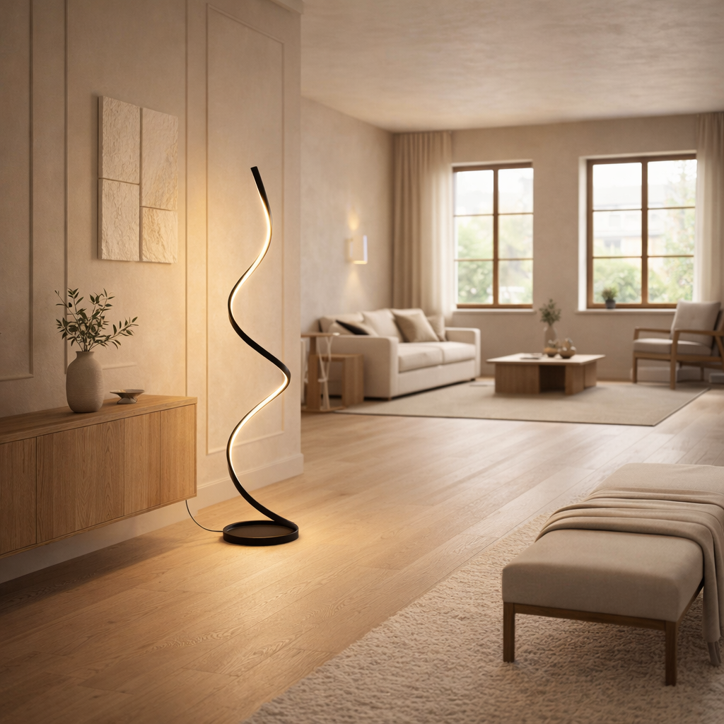 Minimalist Dimmable LED Floor Lamp