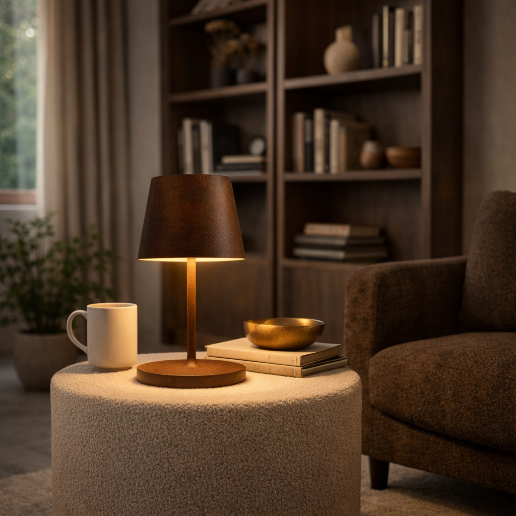 Weatherproof LED Table Lamp with Smart Touch Dimming