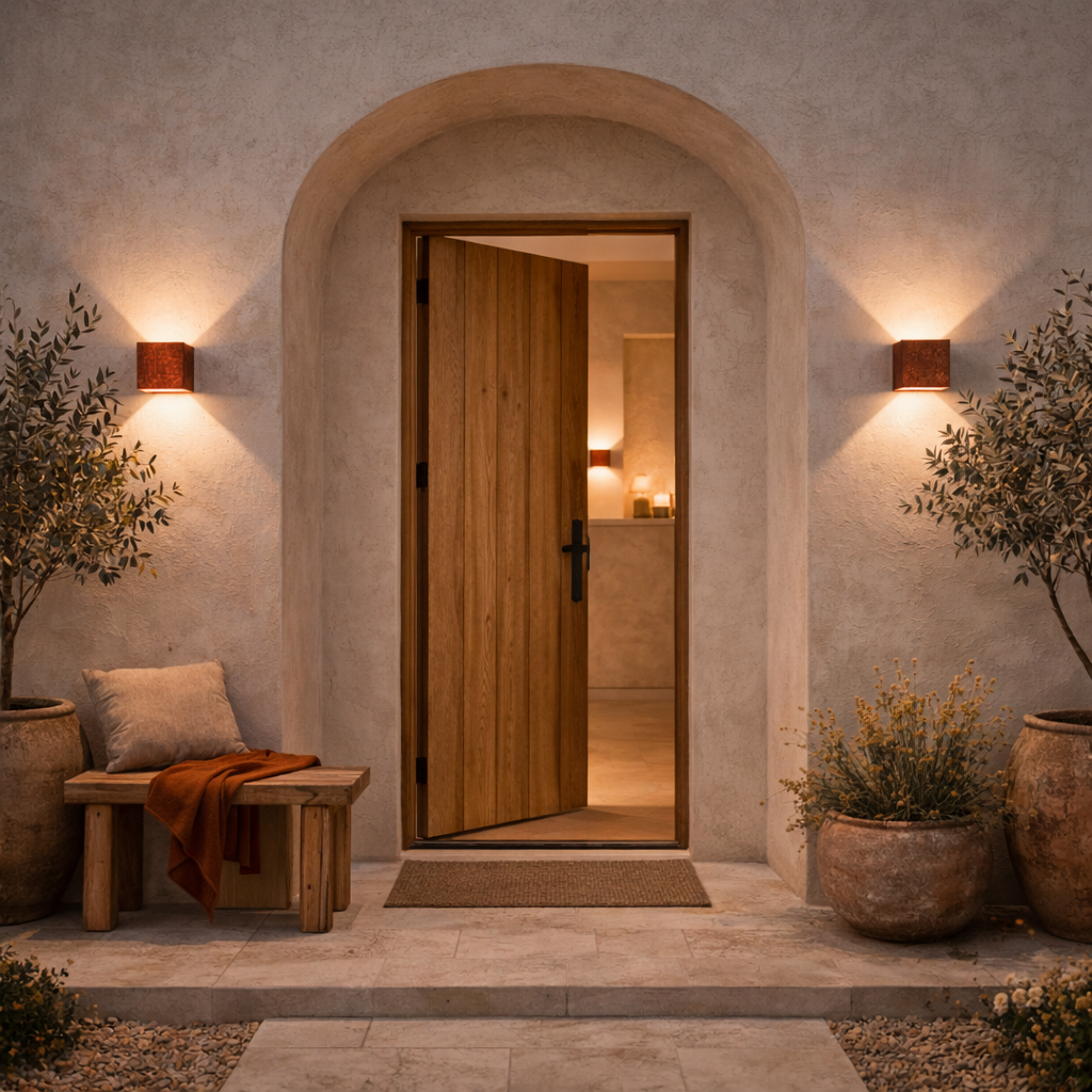LED Wall Light with Adjustable Panels