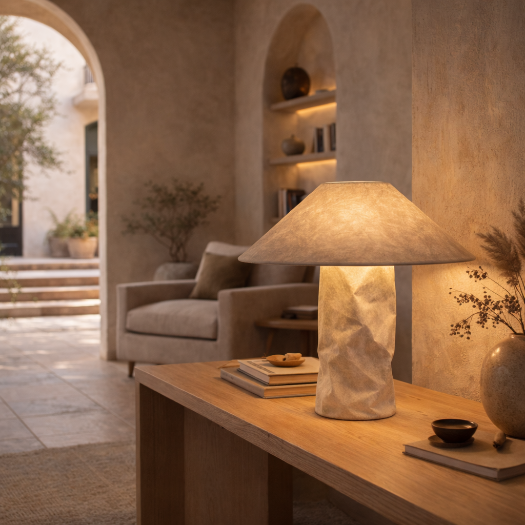 Textured Table Lamp