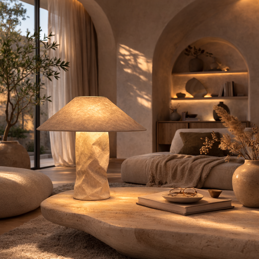 Textured Table Lamp